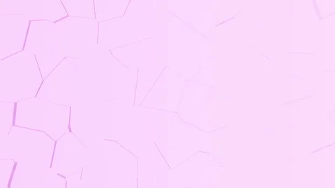 Pink background with geometric cracks in motion - seamless looping (FULL HD) Vídeos de archivo 93800667