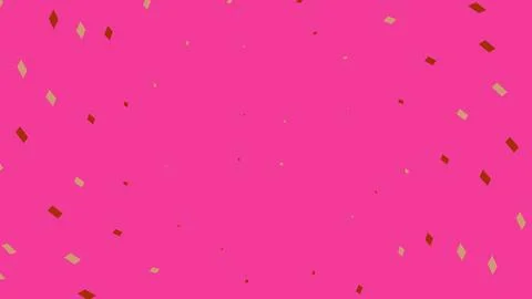 Pink background with glitter particles Stock Illustration