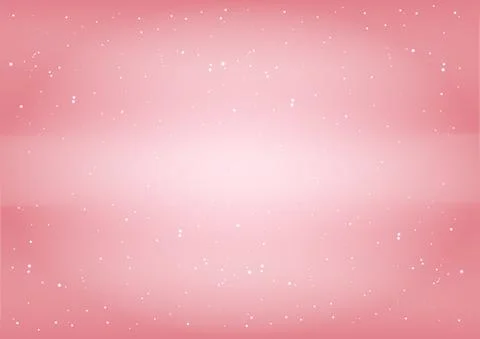 Pink background with glitter, vector illustration. Illustrazione stock