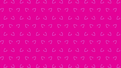 Pink background with heart pattern. Stock Footage 332722856