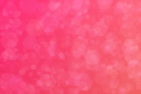 Pink background with hexagon shaped pattern. 库存照片