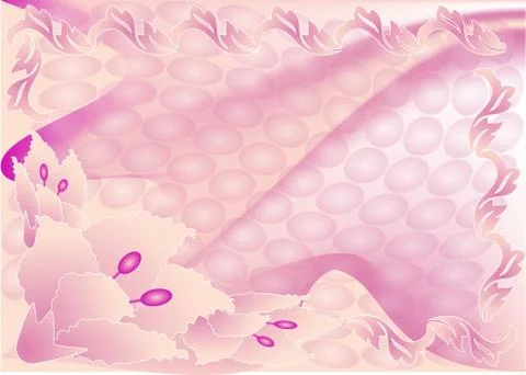 Pink background Stock Illustration
