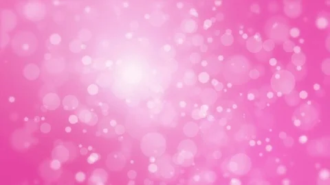 Pink background with light bokeh particles Stock Footage 71269666