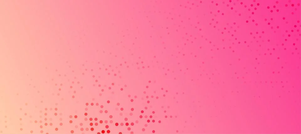 Pink background pattern pop art texture gradient. Dot halftone pink comic retro Illustrazione stock