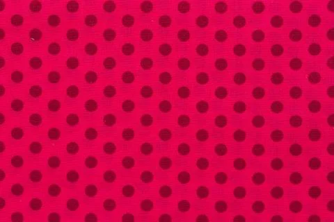 Pink background with polka dots. Foto stock