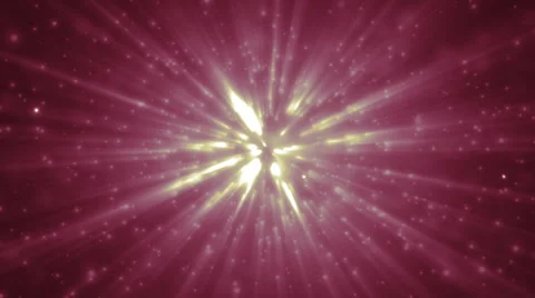 Pink background with rays in space. Video stock 62414498
