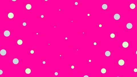 Pink background with scattered light circles pattern Illustrazione stock