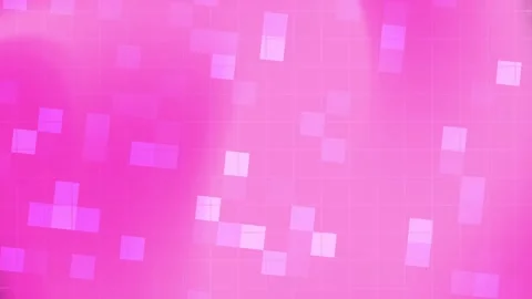 Pink background with scattered white squares. Stock Footage 297544419