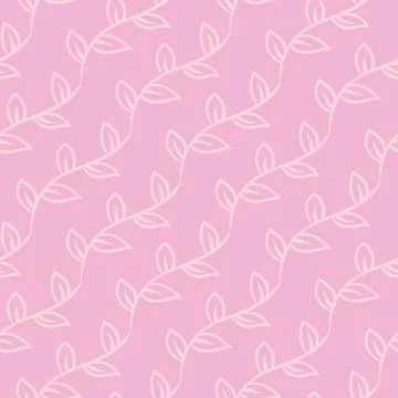 Pink background seamless pattern vector illustration. Design for love and rel Stock Illustration