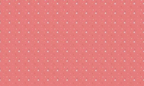 Pink background with small white heart patterns for design イラスト素材