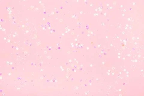 Pink background with sparkles Stock Photos