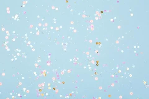 Pink background with sparkles Stock Photos