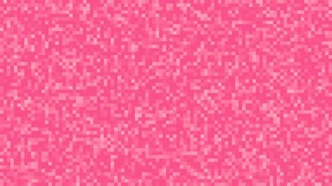 Pink background. square mosaic painted in different shades of pink Stock Illustration