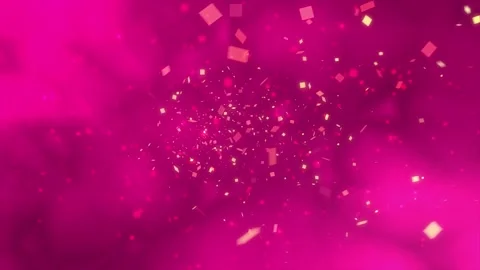 Pink Background with Square Particles 2021 New 4K Resolution 動画素材 141777039