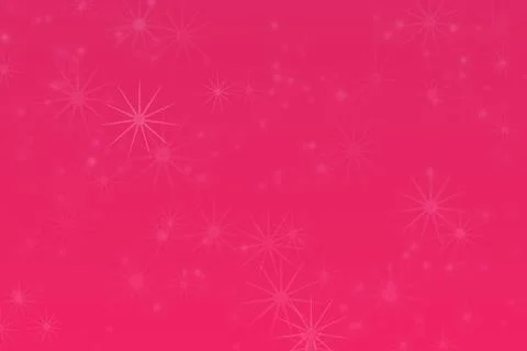 Pink background with star shaped pattern. Illustrazione stock
