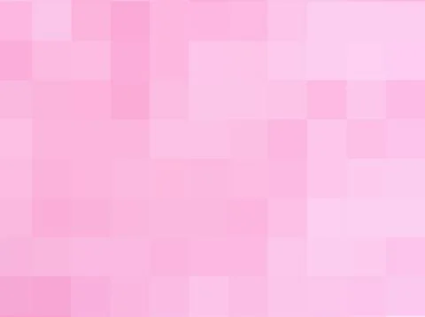 Pink background. Texture from soft pink squares. Abstract art pattern of square Stock Illustration