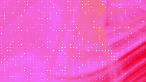 Pink background with white dots and swirling lines Video stock 293728809