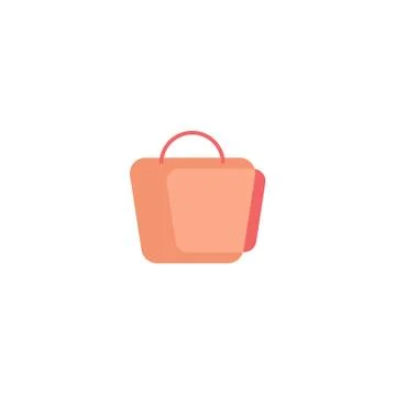 Pink bag Stock Illustration