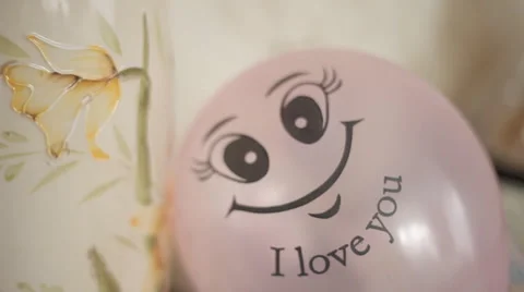 Pink Balloon Stock Footage 59222124