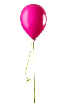 Pink balloon Stock Photos