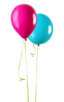Pink balloon Stock Photos