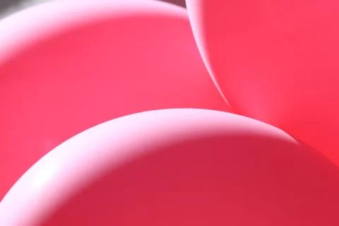 Pink balloons. Stock Photos