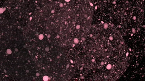 Pink balls on dark red motion background d4072 Stock Footage 689498