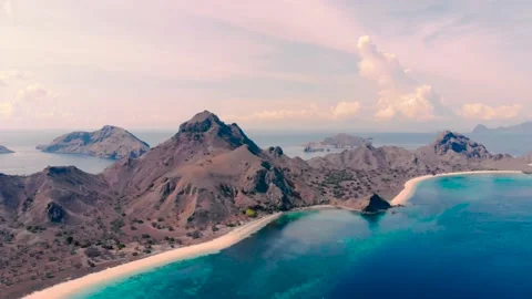 Pink beach Stock Footage 140978804