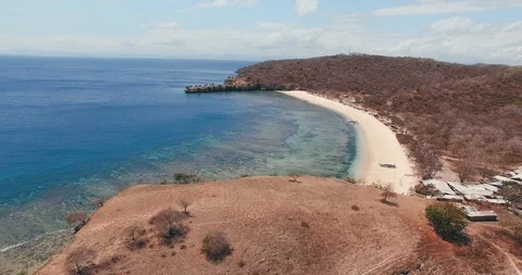 Pink Beach Indonesia Stock Footage 95653057