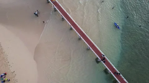 Pink Beach Indonesia Stock Footage 242235560