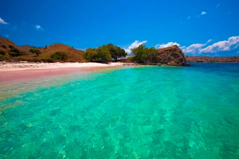 Pink Beach Stock Photos