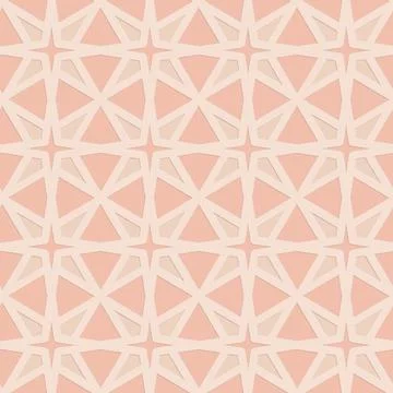 Pink beige embossed pattern in arabic style seamless pattern for decoration,  Stock Illustration