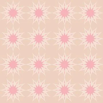 Pink beige embossed pattern in arabic style, oriental ornate seamless pattern Illustrazione stock