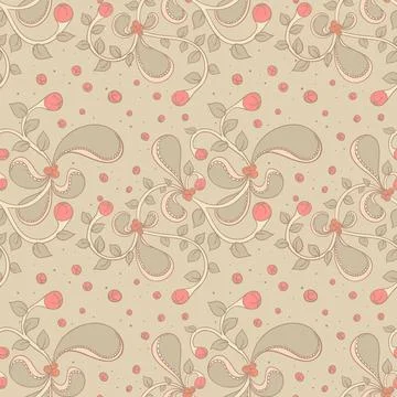 Pink berries Stock Illustration