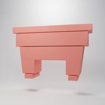 Pink Billiard table icon isolated on pink background. Pool table. Minimalis.. Illustrazione stock
