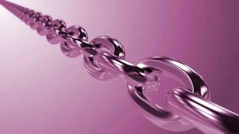 Pink Blockchain Background Video stock 107837343