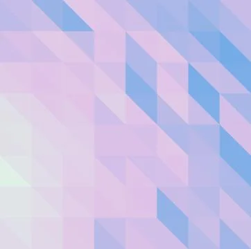 Pink blue abstract low poly triangles background Stock Illustration