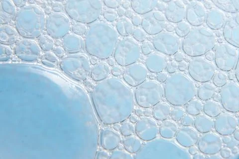 Pink Blue Bubbles Stock Photos