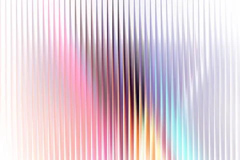 Pink Blue Gradient Ribbed Neon Glow Background Illustrazione stock