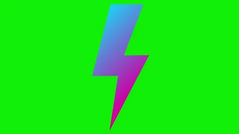Pink blue lightning green Stock Footage 251650296