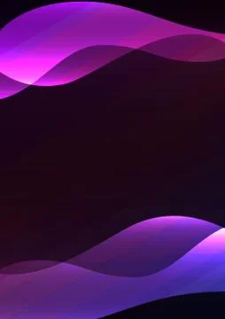 Pink blue  line curve transparent layer abstract background Stock Illustration