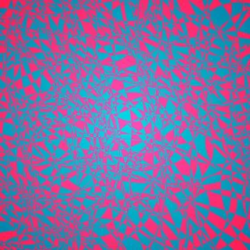Pink blue mosaic pattern. Splinters broken glass effect. Bright abstract vect Stock Illustration