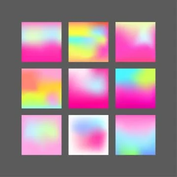 Pink blurred backgrounds Stock Illustration