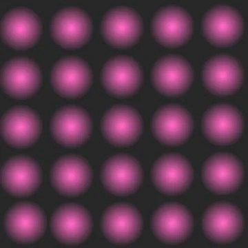 Pink blurry circles pattern background Illustrazione stock