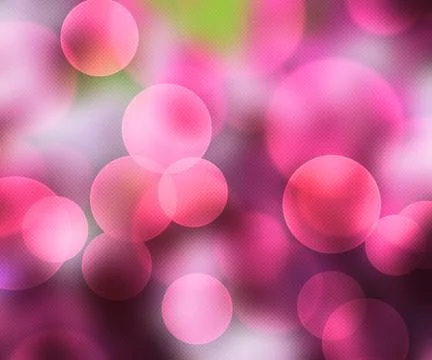 Pink bokeh backdrop Stock Illustration