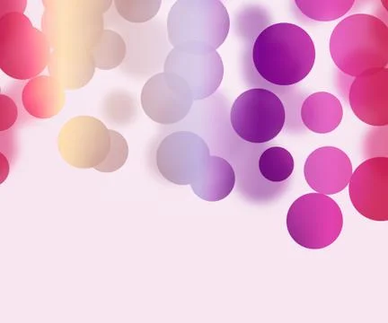 Pink bokeh background Stock Illustration