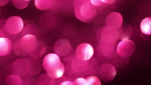 Pink bokeh background.A shimmering circular pattern. Stock Footage 320360657