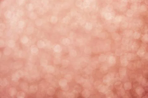Pink bokeh circle abstract shining background. Blurred glittering wallpaper Stock Illustration