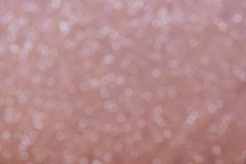 Pink bokeh circle abstract shining background. Blurred glittering wallpaper Stock Illustration