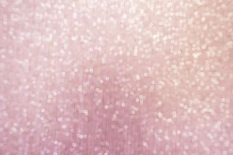 Pink bokeh circle abstract shining background. Blurred glittering wallpaper Stock Illustration